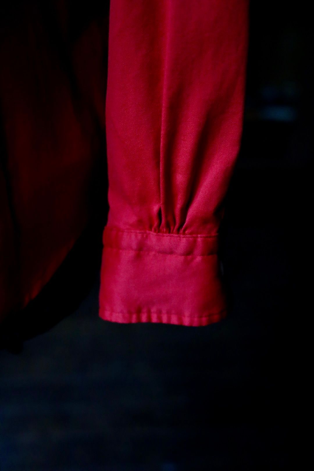 Double Weave Twill Regular Collar Shirt(24AAP-02-07H)RED☆7月13日(土)発売！