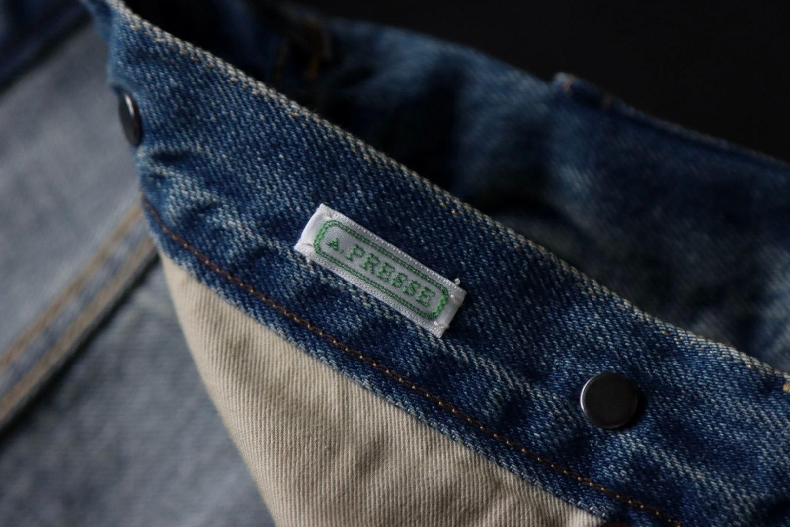 アプレッセ 2025 STYLE2 No.22 Washed Wide Denim Pants(25AAP-04-38)INDIGO☆8月9日(土)発売！