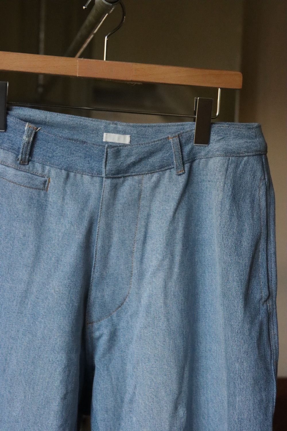 シーオール22AW RECONSTRUTED SUPER BUGGY SLACKS DENIM(SAU21 DE602)NORMAL SIZE：2-B