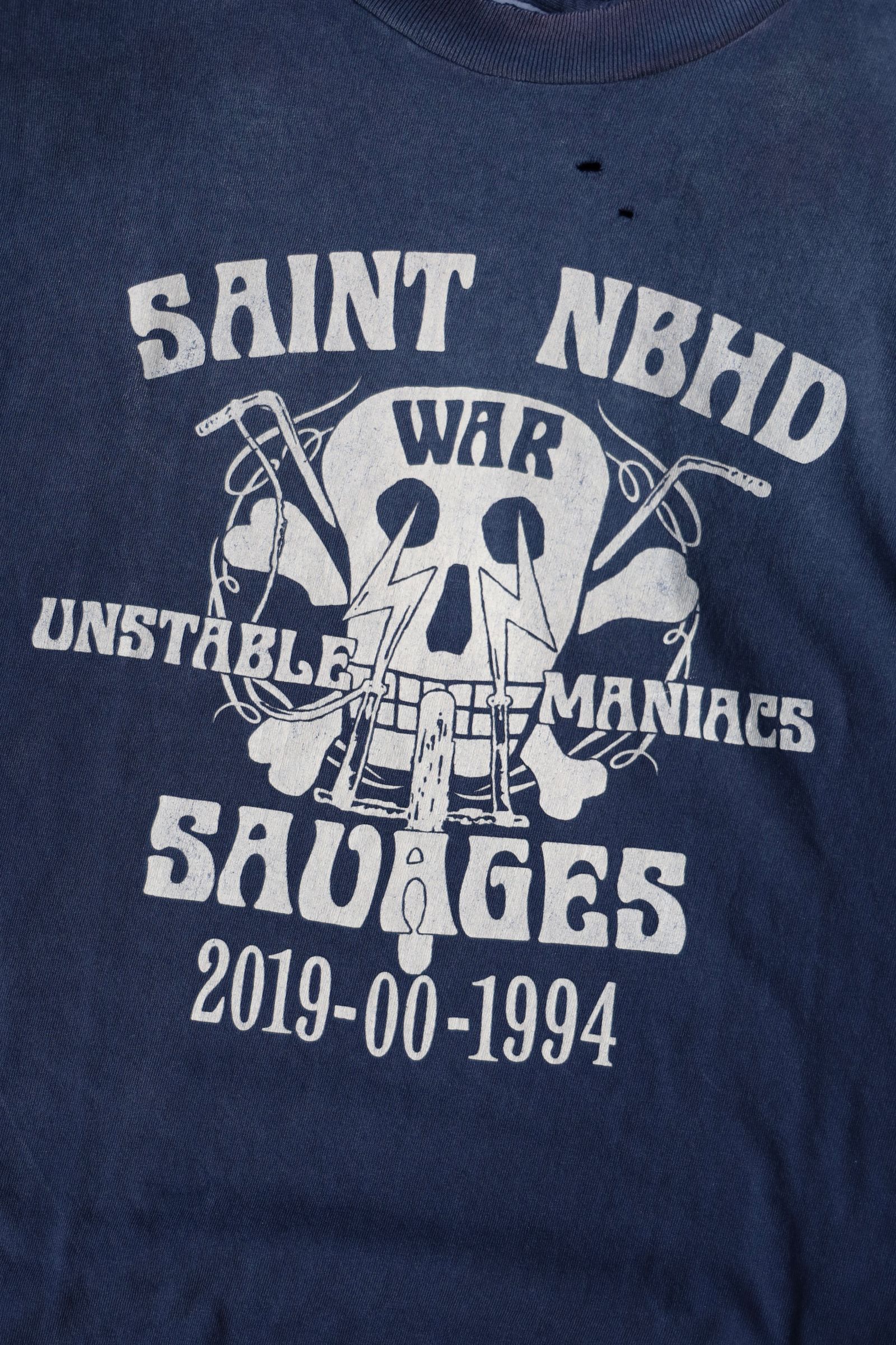 【国内買付】SAINT M××××××/ NH_SS TEE/STHD. SAINTBHD SAINT Mxxxxxx】NH_SS TEE/STHD. SAINTBHD/NAVY (Saint Mxxxxxx