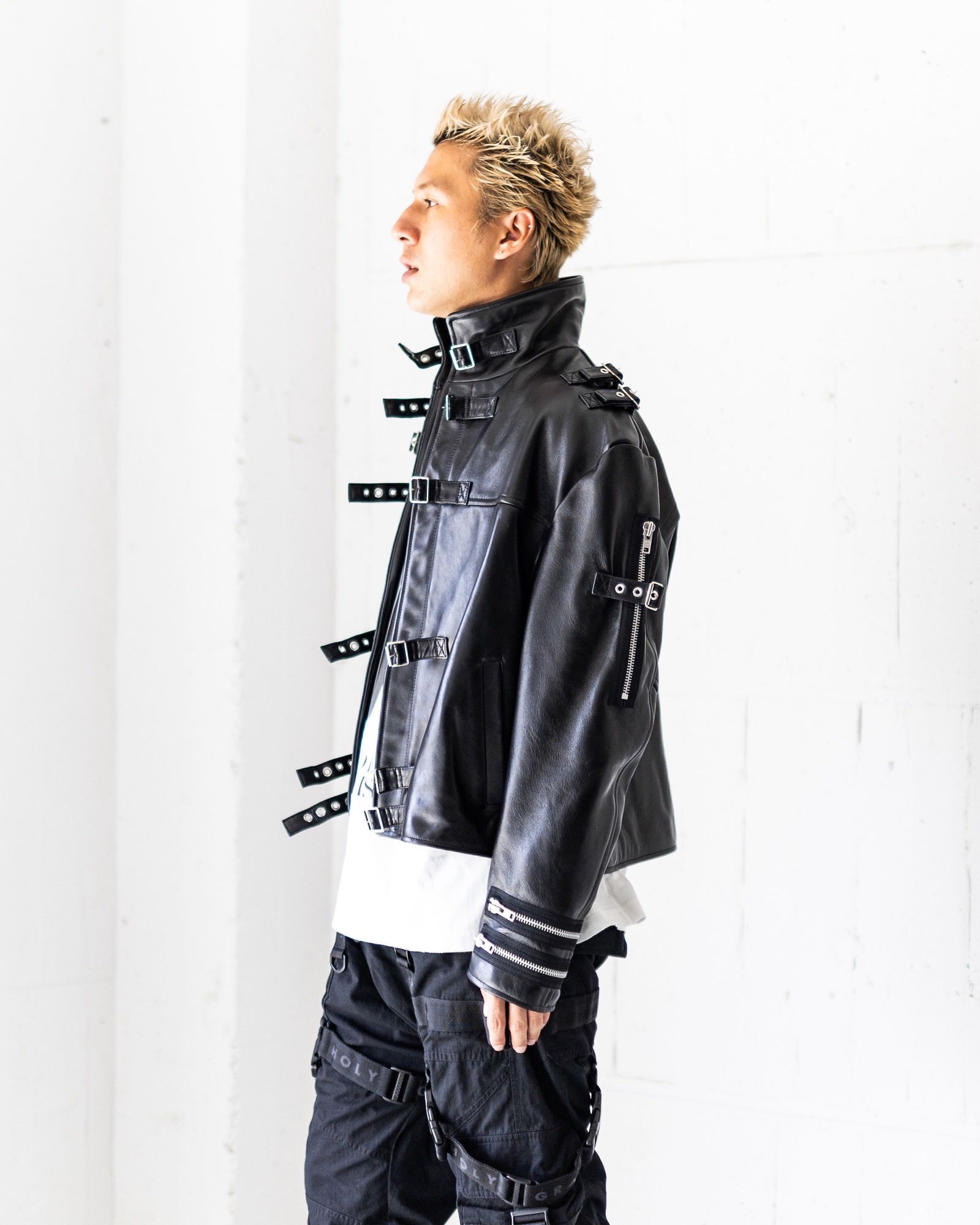 doublet 25AW BUCKLE OVERLOAD LEATHER JACKET☆新作発売！