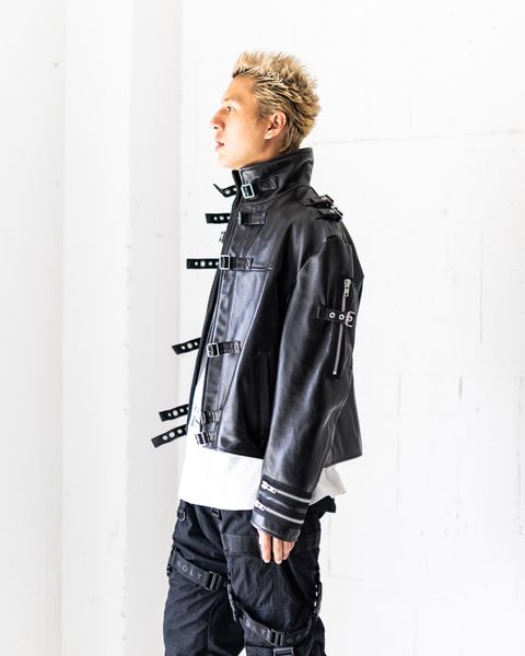 doublet 25AW BUCKLE OVERLOAD LEATHER JACKET☆新作発売！
