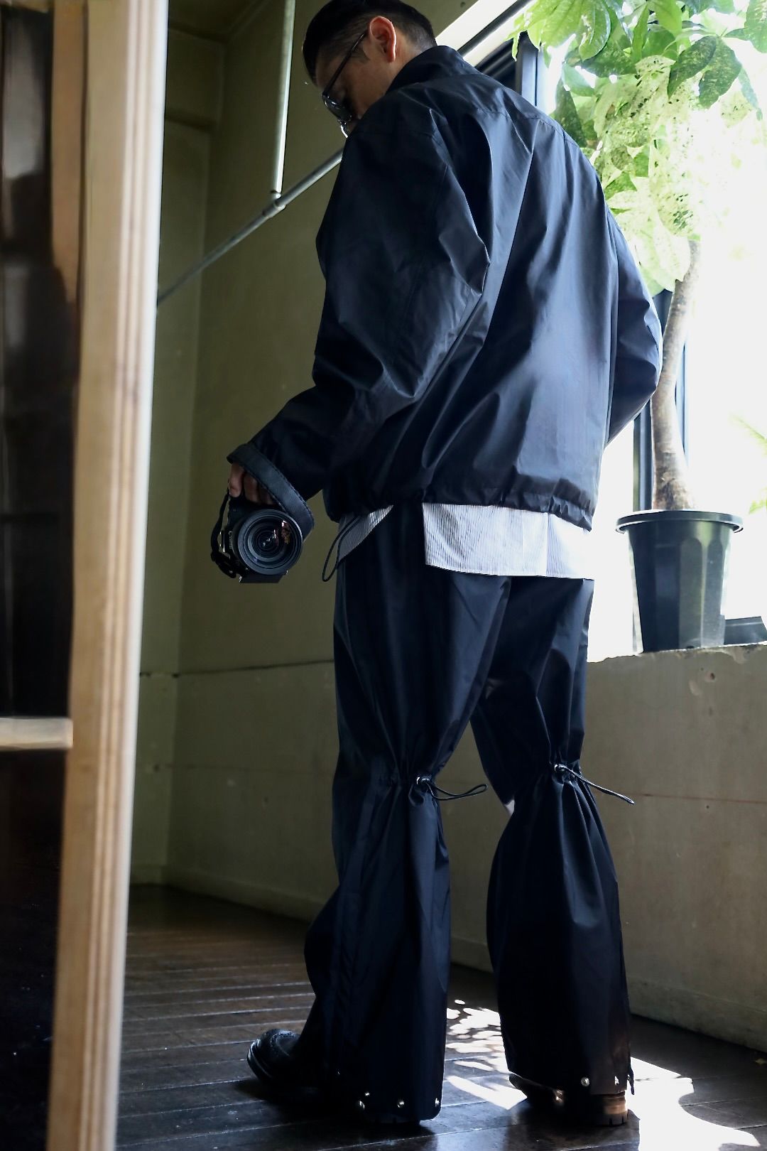 CHASSE チェイスQUARTER ZIP-3LW(CH-25FW-BL1)Black