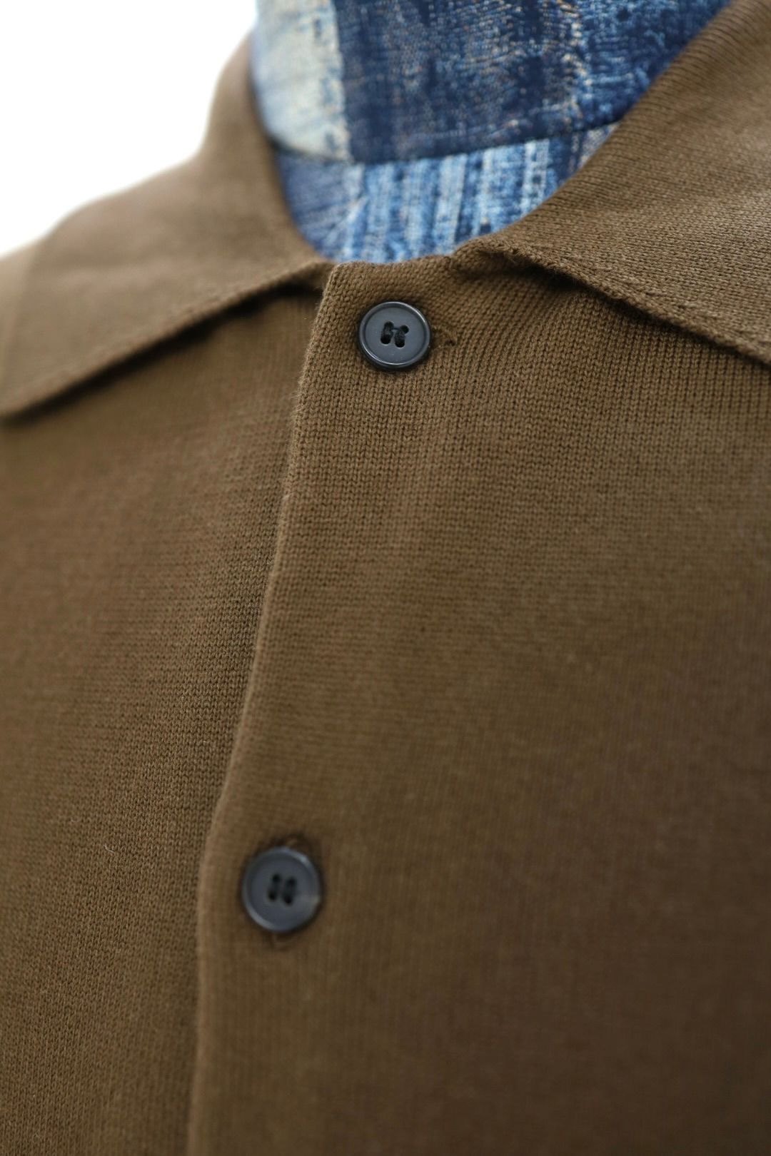 アプレッセ 2026 STYLE1 Cotton Knit Polo Collar Cardigan(26SAP-03-04)BROWN☆2月7日(土)発売！