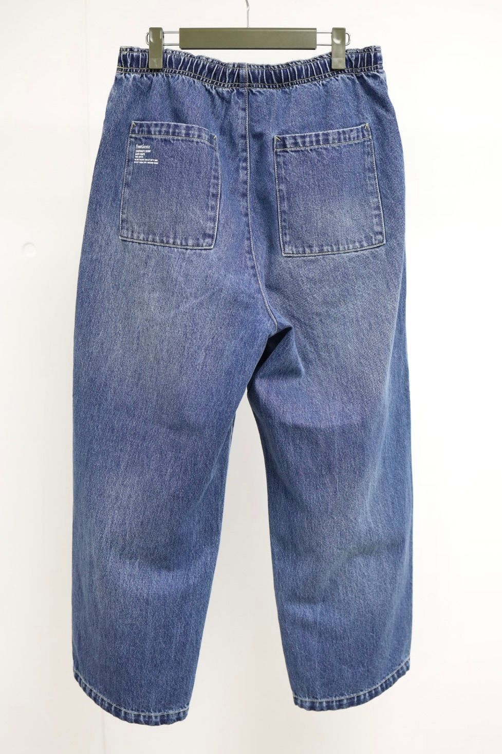 フレッシュサービス CORPORATE DENIM EASY PANTS (FSC263-40154FB)DARK WASH☆7月25日(土)発売！