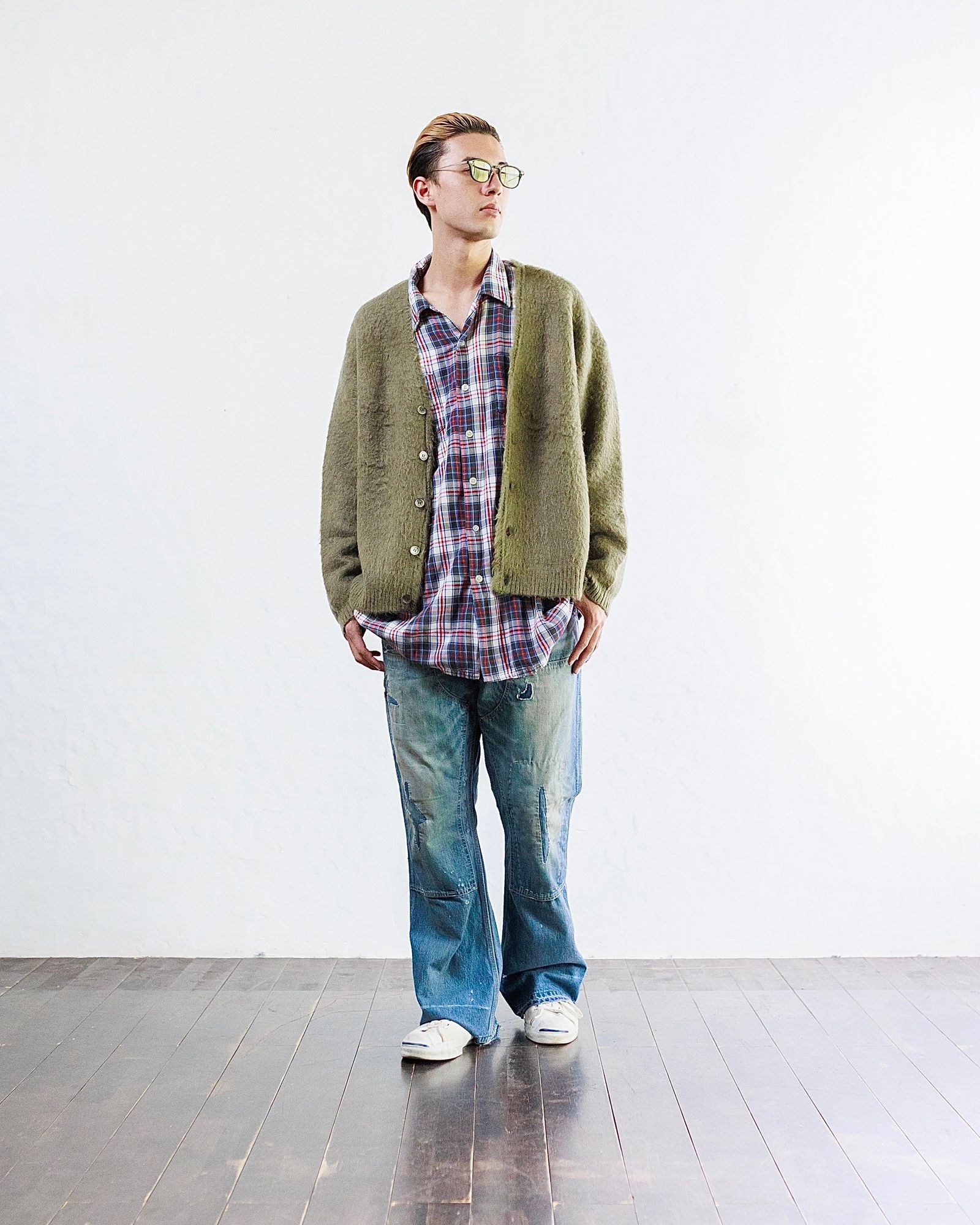 SAINT M×××××× - セントマイケル24AW MOHAIR CARDIGAN(SM-YS1