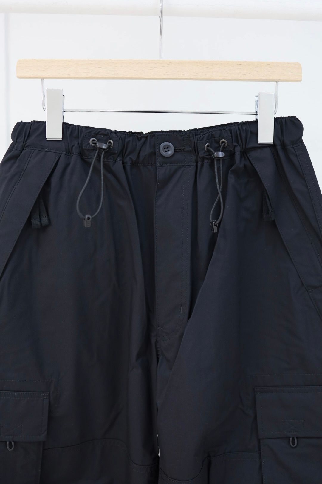 コムデギャルソンオム26SS ナイロンタフタ3層パンツ(HQ-P011-051)BLACK☆2月6日(金)発売！