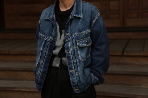 Yohji Yamamoto W-8オンスデニムジャケット(HD-Y08-057) style 2021.02.24.