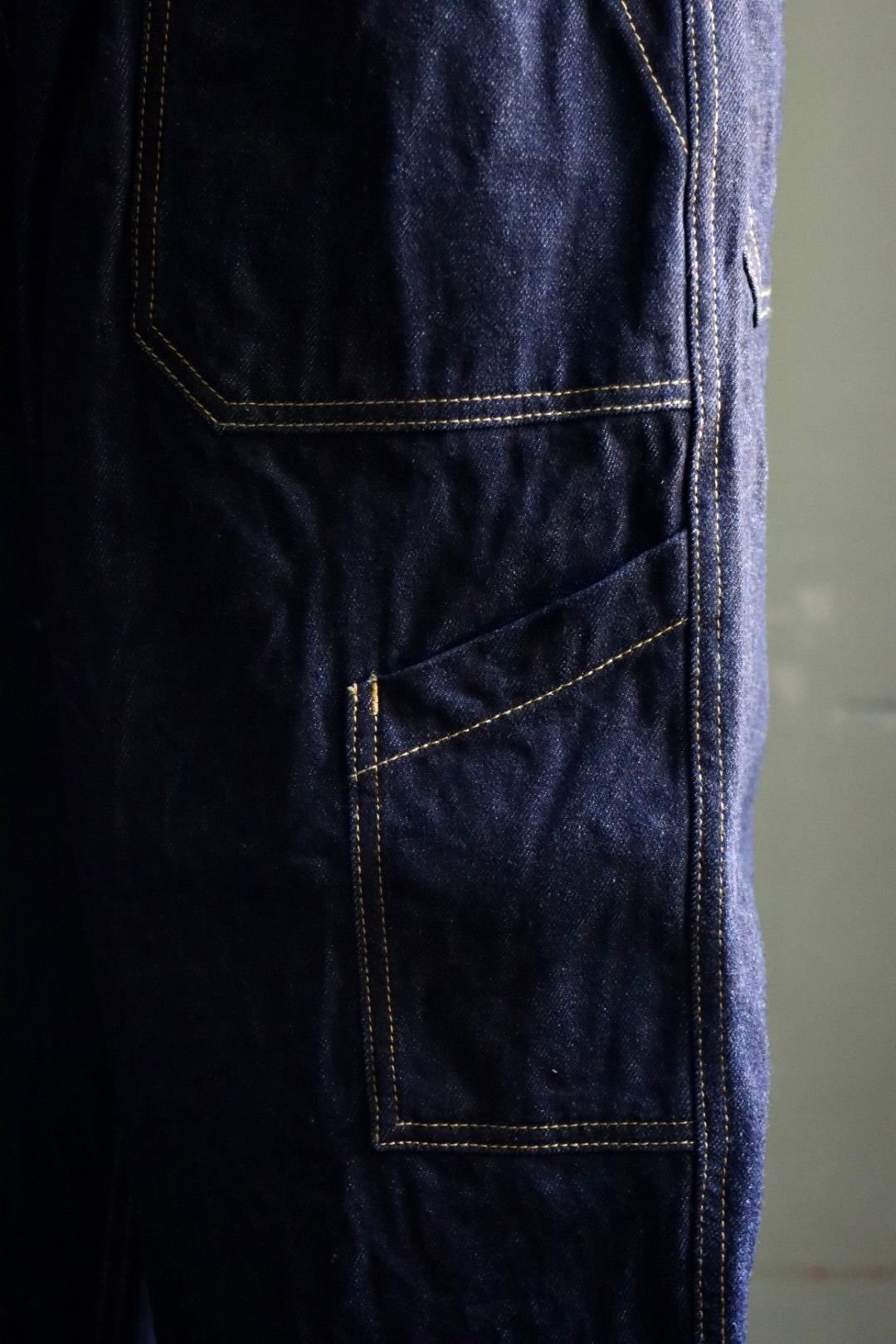 イズネス 23AW 13oz DENIM 1TACK PANTS (1005AWPT08)INDIGO