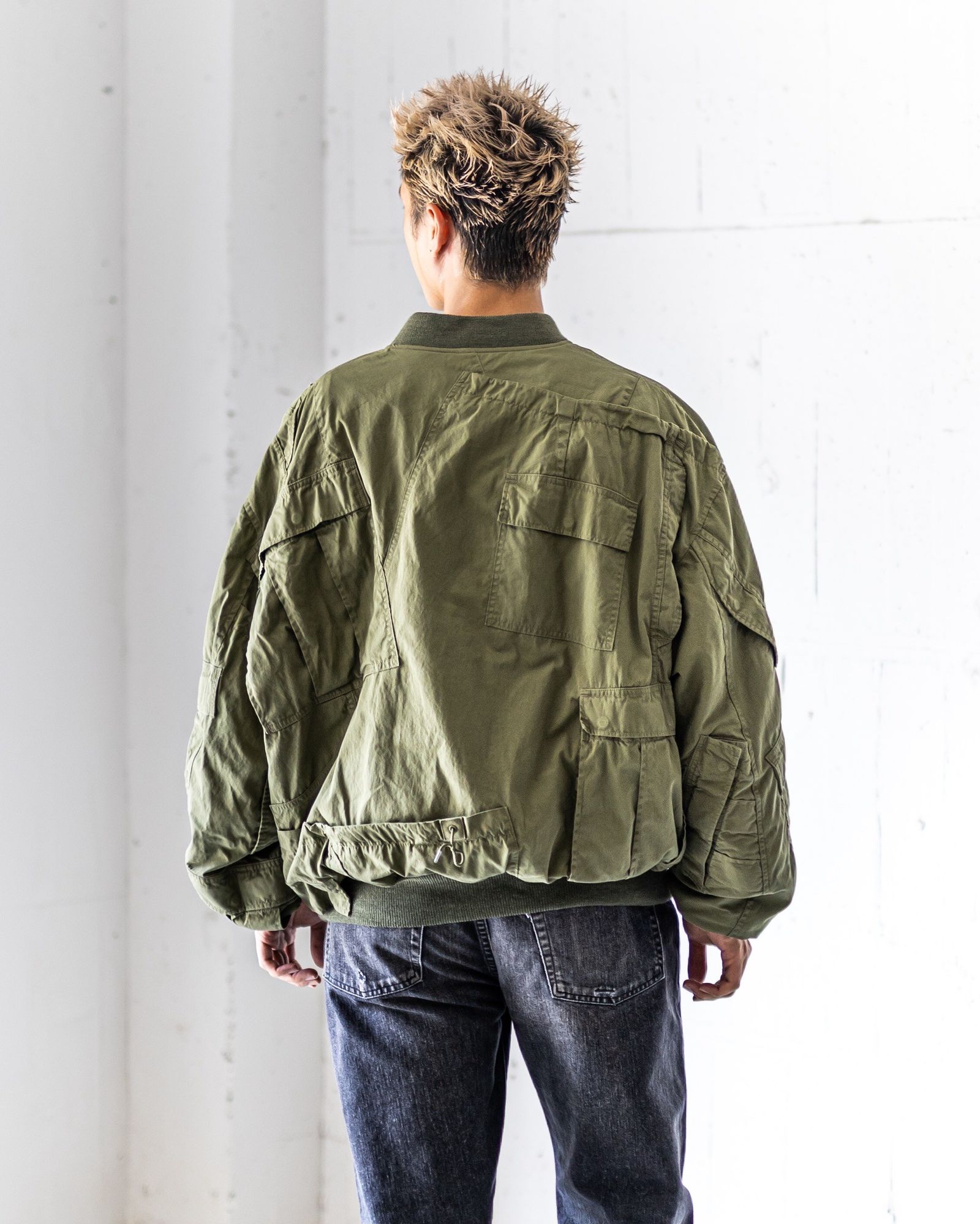 eYe JUNYA WATANABE MAN Wネーム 綿ナイロンオックスジャケット