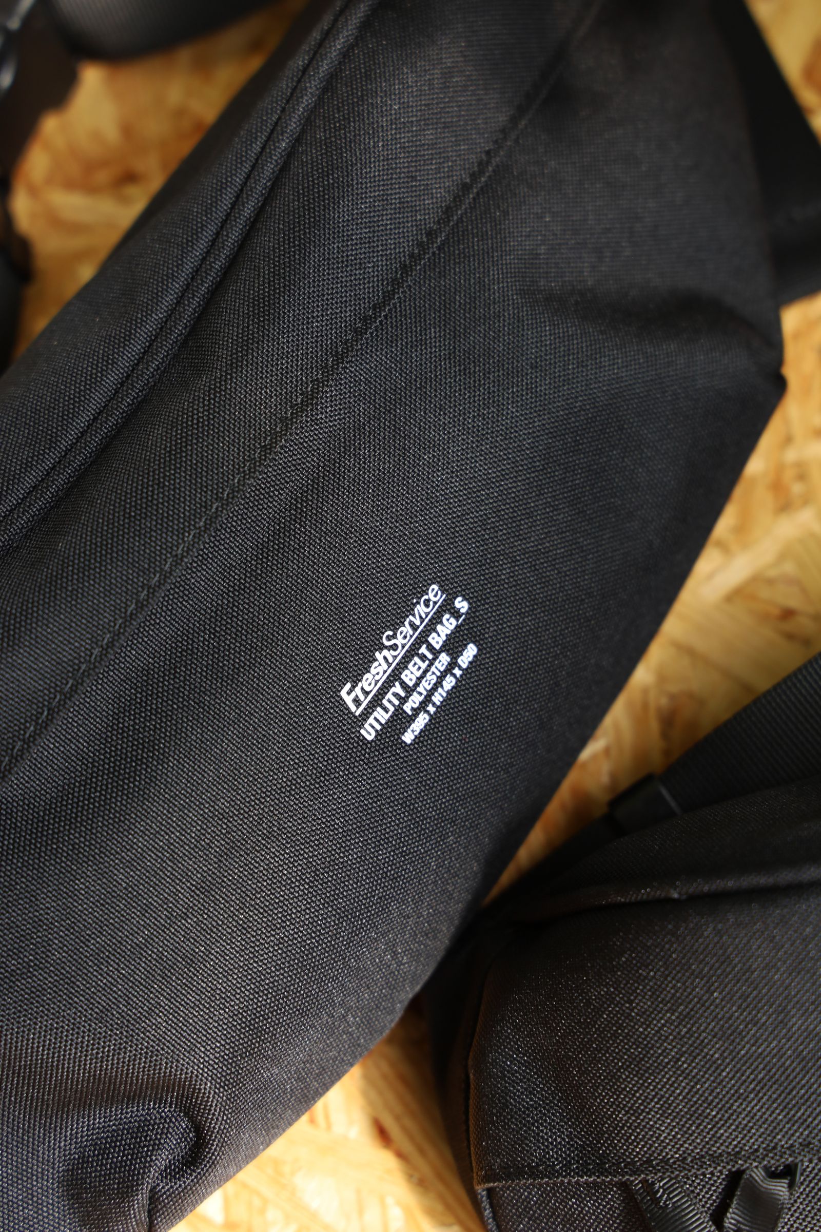 フレッシュサービス バッグUTILITY BELT BAG_SMALL  (BLACK)☆8月2日(土)再入荷！