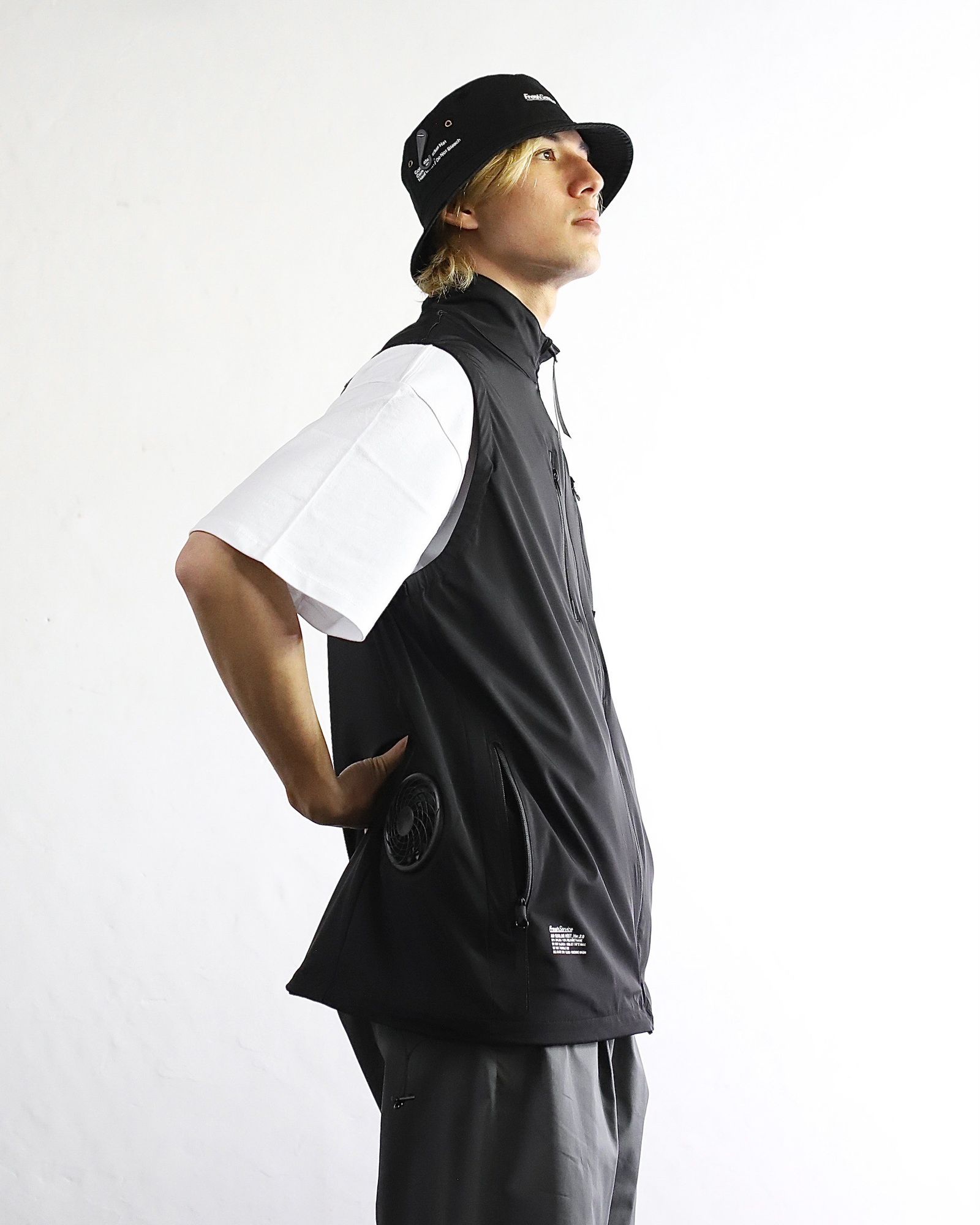 FreshService 24SS 空調服®︎ × FreshService “AIR COOLING VEST ” style 2024.5.7 |  4742 | mark