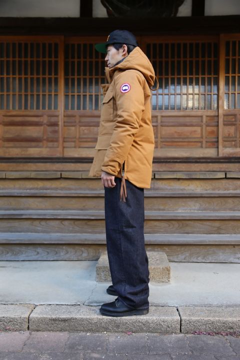 CANADA GOOSE×JUNYA WATANABE MAN 綿ダックコラボレーションダウンジャケット"BROWN"Style.2020.11.16..