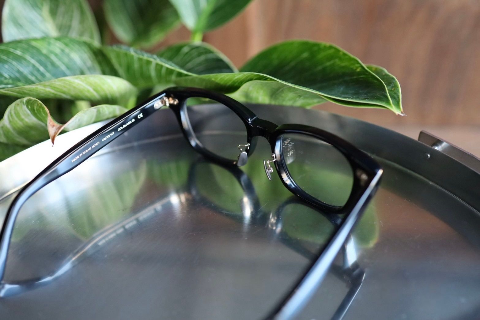 ノチノオプティカル "SANSUI FR" #1.GLOSS BLACK × CLEAR to GREY (調光モデル)☆11月22日(土)再入荷！