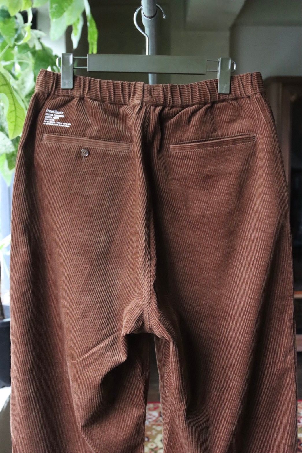 フレッシュサービス COTTON CORDUROY UTILITY PANTS (FSC253-40125)BROWN