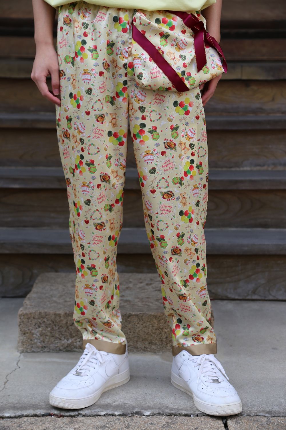 doublet PACKABLE PAJAMA PANTS style 2021.02.14.
