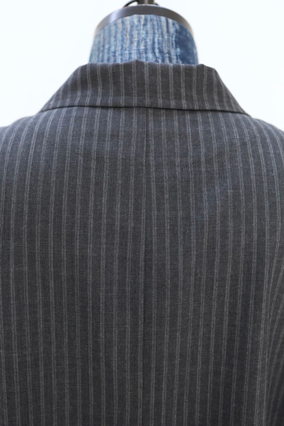 marka 26SS STROLL AROUND JACKET(M26A11SH02B)GRAY STRIPE☆新作発売！