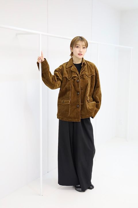 ©SAINT Mxxxxxx  CORDUROY BOA JACKET STYLE.2025.10.24