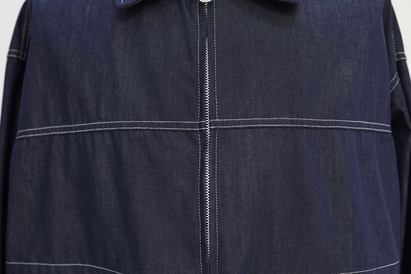 コムデギャルソンオム26SS 綿ライトオンスデニムジャケット(HQ-J010-051)BLACK☆2月6日(金)発売！