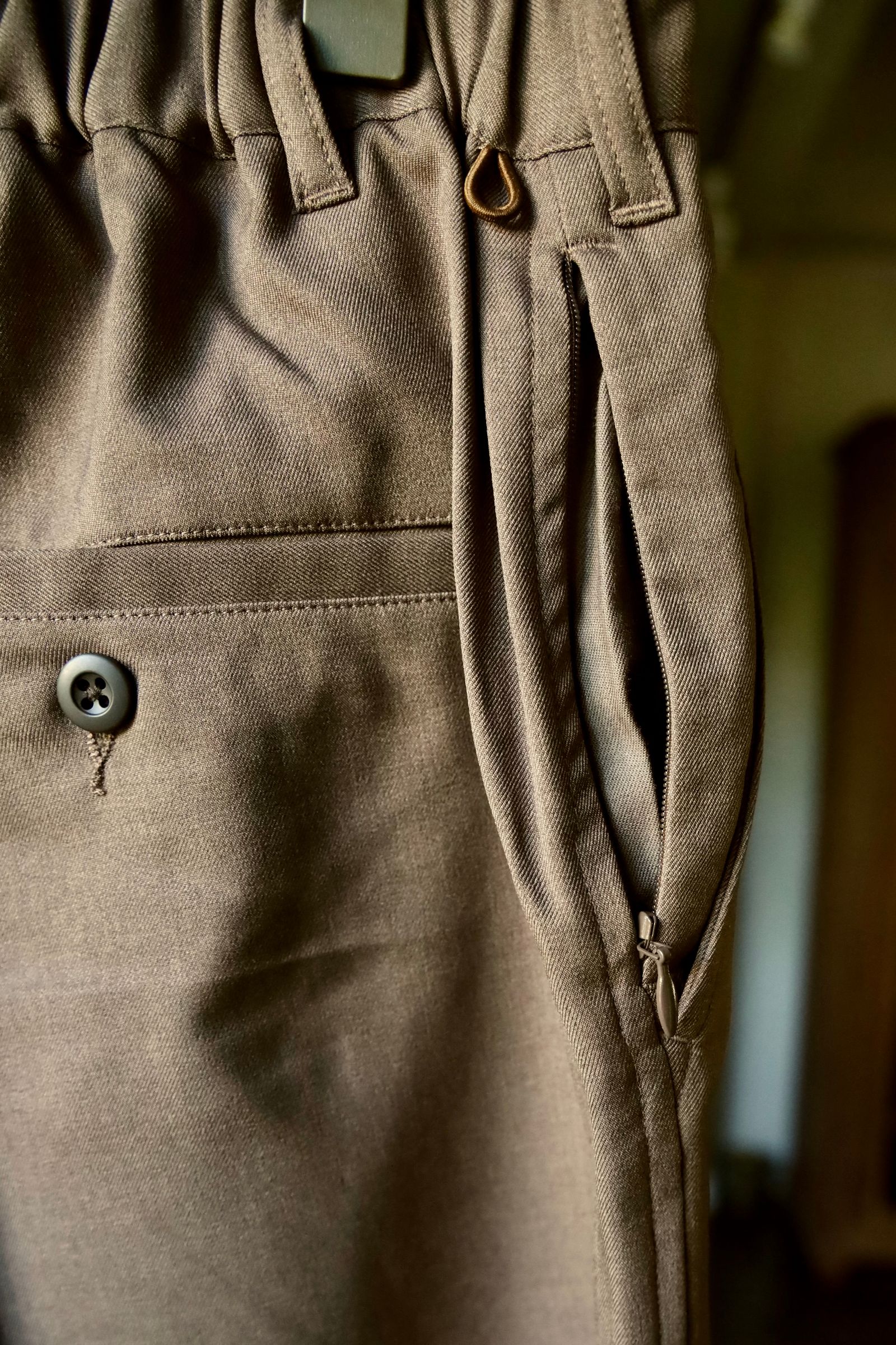 フレッシュサービス WOOLY TWILL TROUSERS(FSC243-40178)BROWN