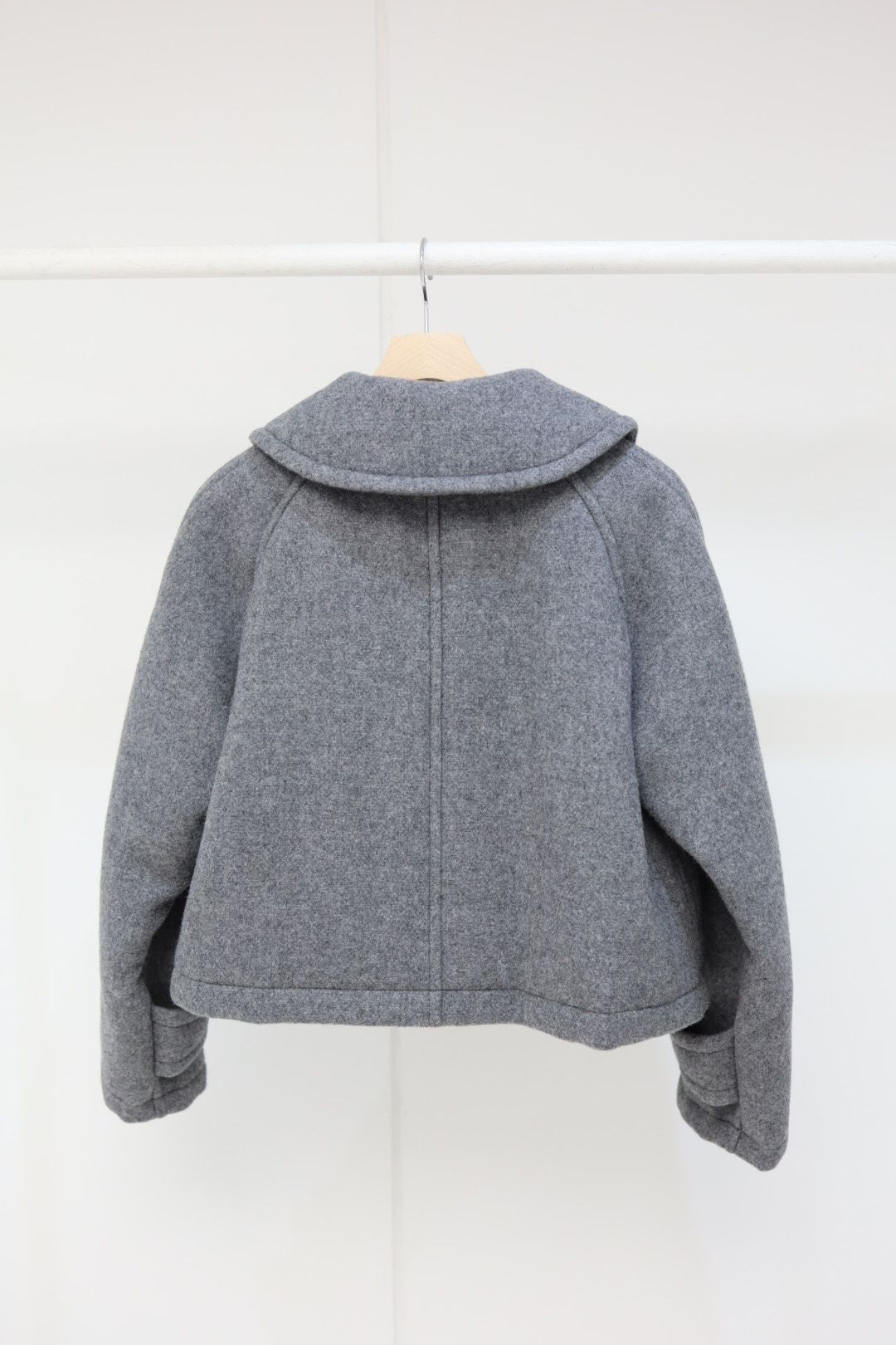tao 26FW ウールエステルフラノ先染ジャケット(TR-J007-051-2)TOP GRAY☆10月16日(金)発売！