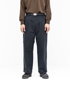 コムデギャルソンオム26SS ナイロンオックス製品染ワークパンツ(HQ-P003-051)BLACK☆2月6日(金)発売！