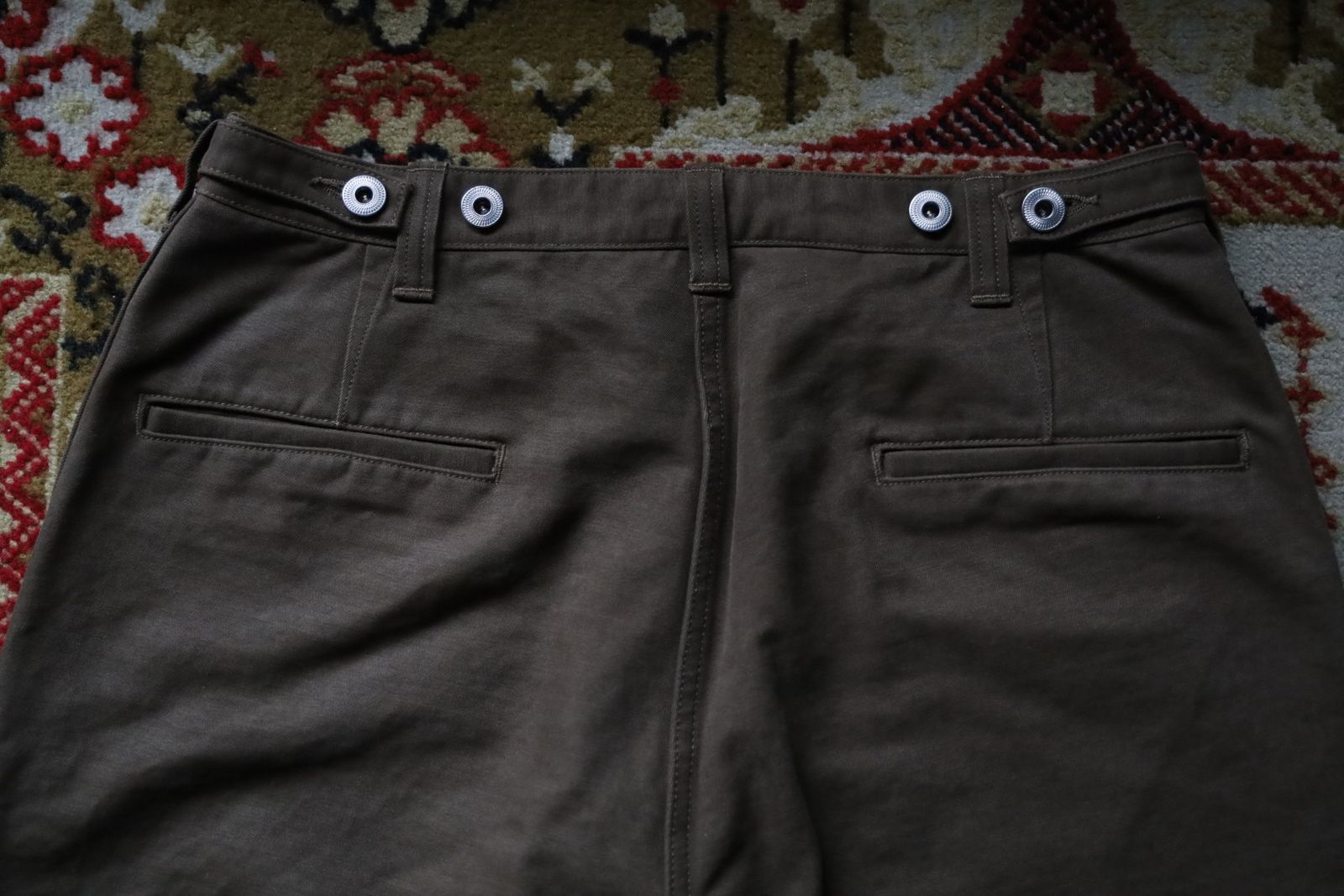 アプレッセ 2026 STYLE2 Vintage Motorcycle Trousers(26AAP-04-23)OLIVE☆9月5日(土)発売！