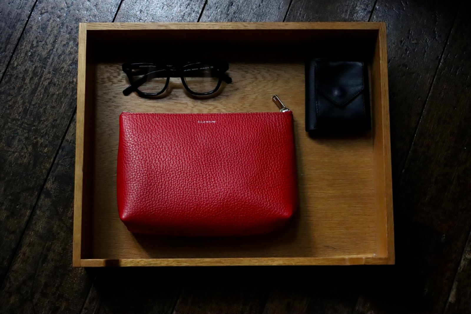 Hender Scheme - エンダースキーマ ポーチ pouch M(mj-rc-phm)RED | mark