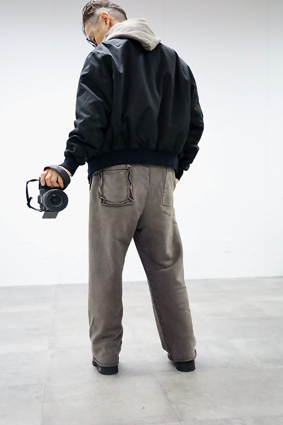 アプレッセ 2025 STYLE2 Vintage Silk Flight Custom Jacket(25AAP-01-28)BLACK☆10月25日(土)発売!