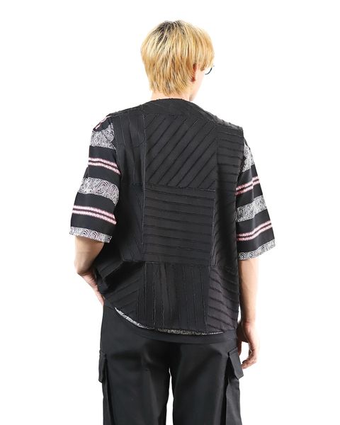 ヨーク24SS BONDING OPAL WORK VEST style.2024.2.23