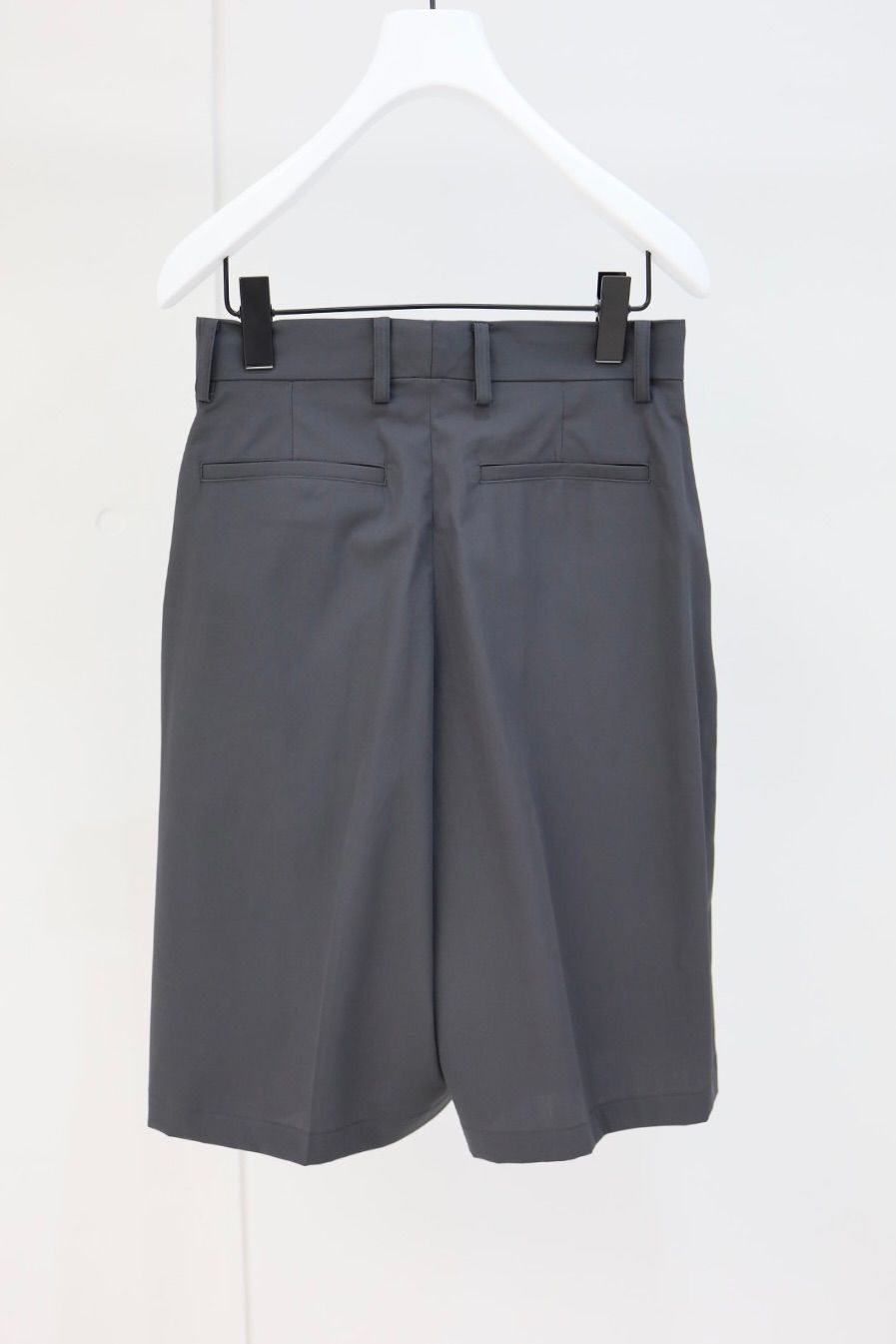 Graphpaper 26SS Women's Brushed Cotton Gabardine Shorts(GL261-40397)CHARCOAL☆2月7日(土)発売！