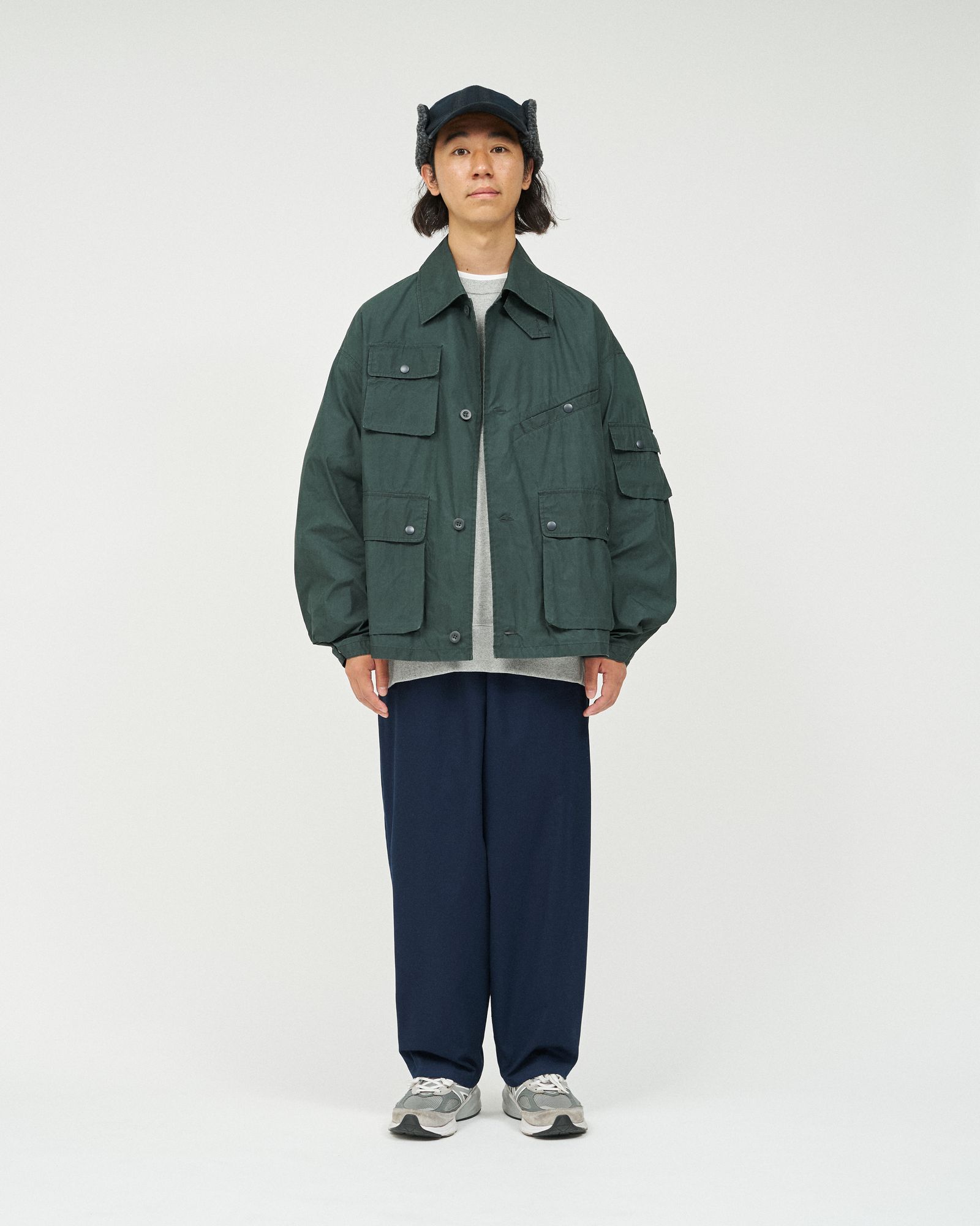 フレッシュサービス WAXED POPLIN FISHING JACKET (FSC253-20117)DARK GREEN★10月4日(土)発売！