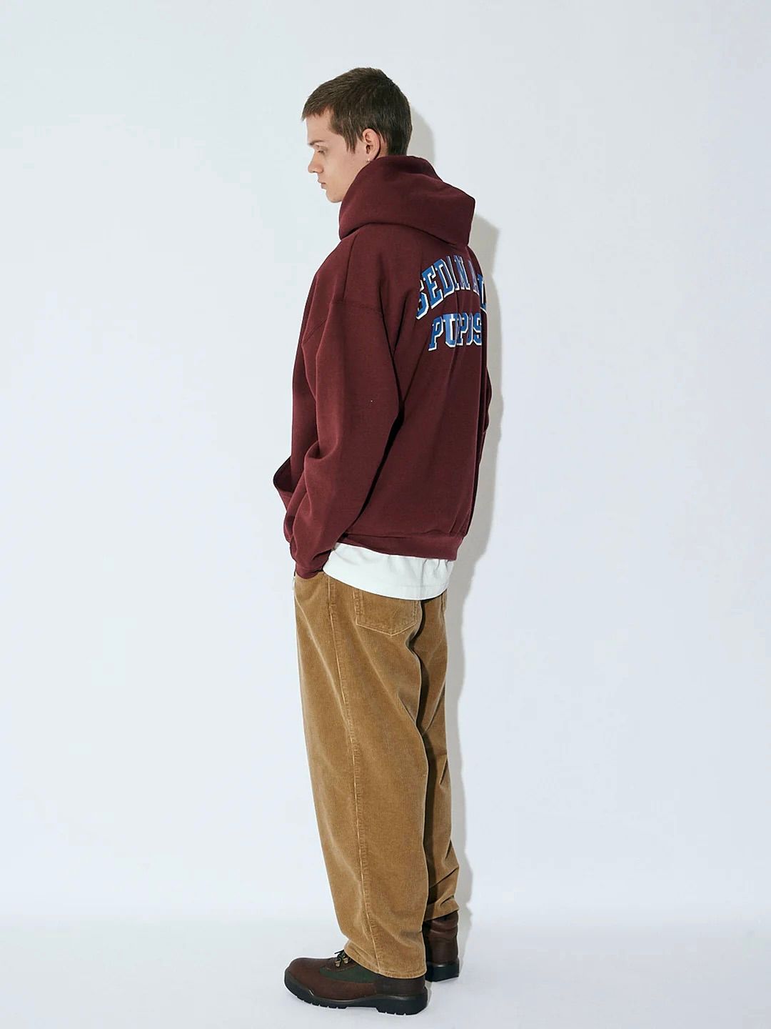 セダンオールパーパス23FW OVAL LOGO CORDUROY PANT(SD23F-PT06)CAMEL