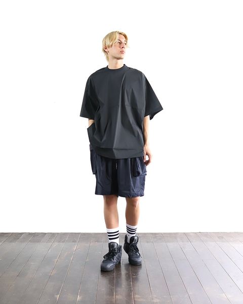 S.F.C-Stripes For Creative- 24SS 新作BIG NYLON ROUND SS TEE style 2024.3.28