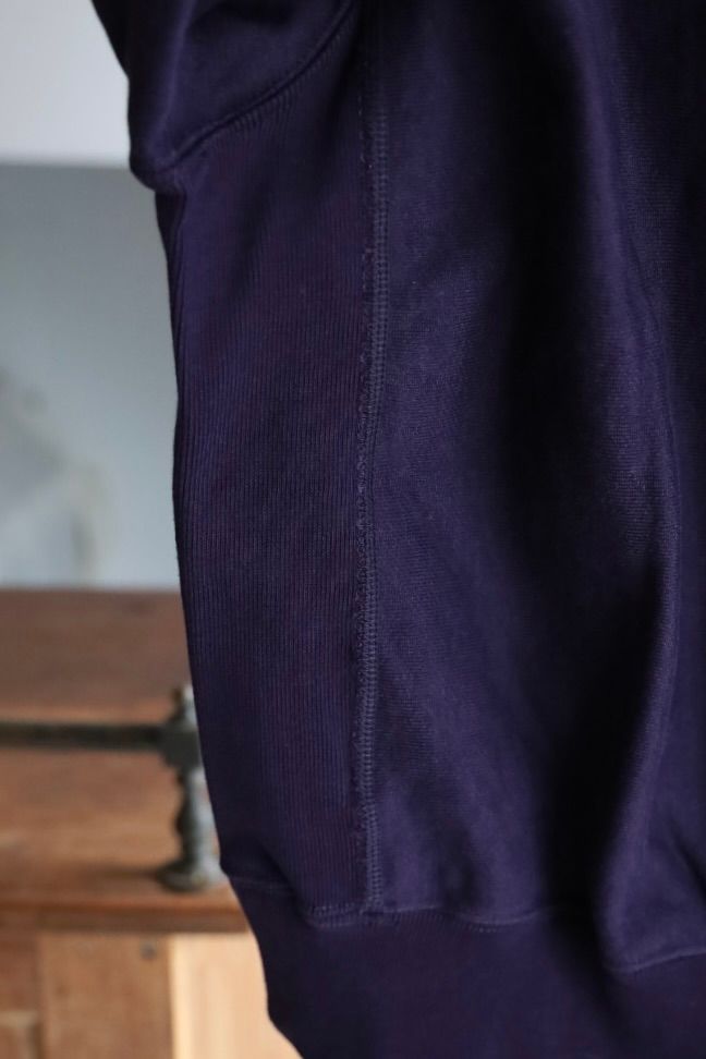 blurhms Women's 25FW Soft&Hard Sweat Crew-Neck P/O(bROOTS24F21F25)DarkPurple☆新作発売！