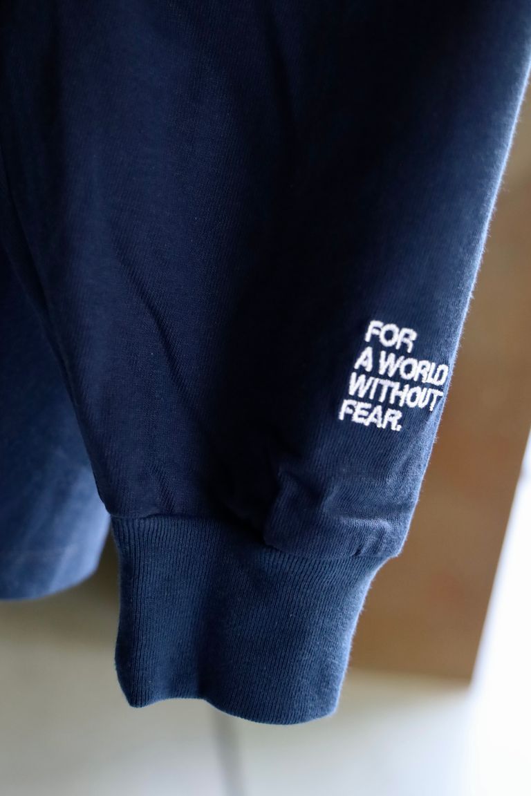 フレッシュサービス VIBTEX for FreshService L/S CREW NECK TEE (NAVY)
