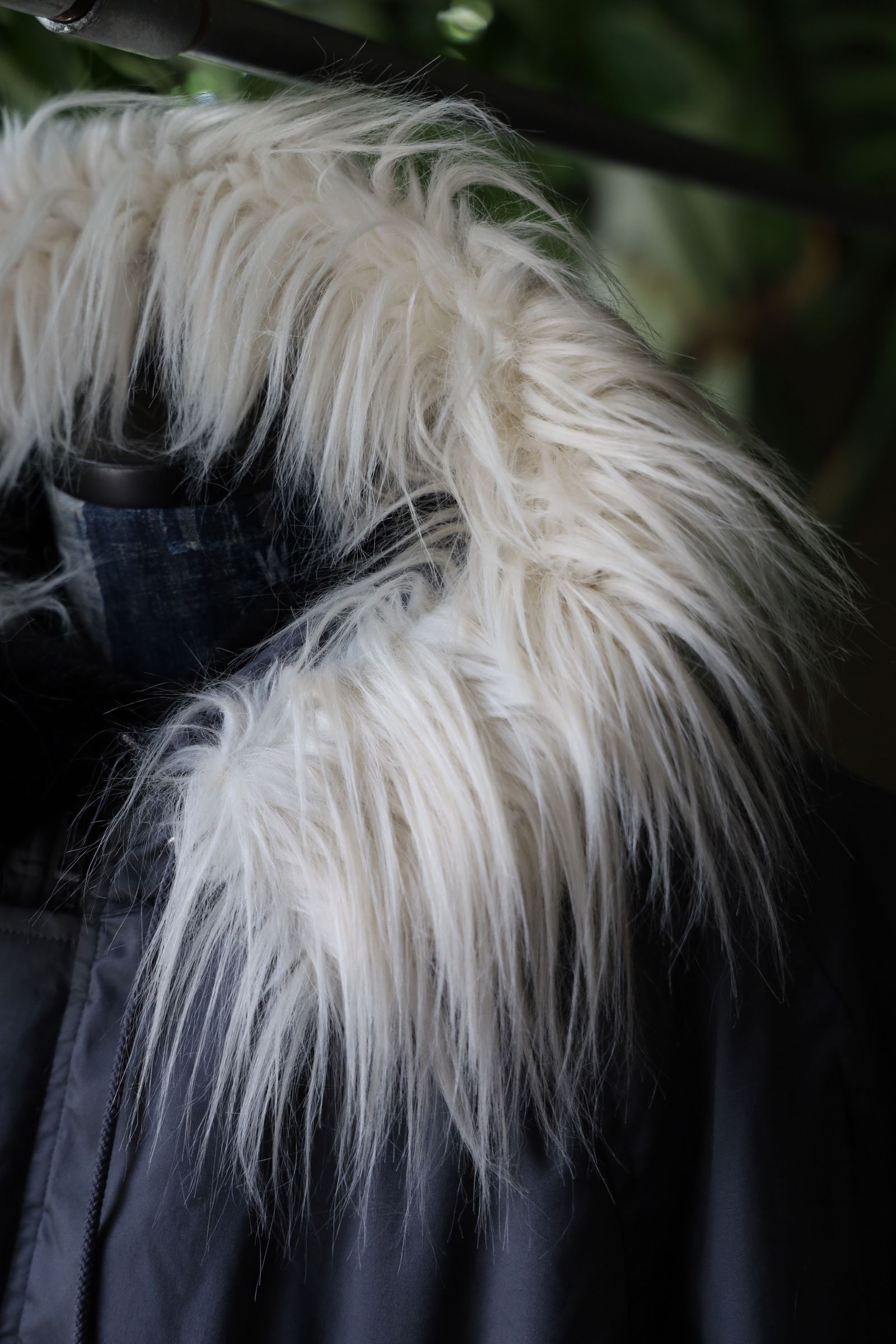 グラフペーパー Solotex Twill Flight Coat(GU243-10297B)GRAY