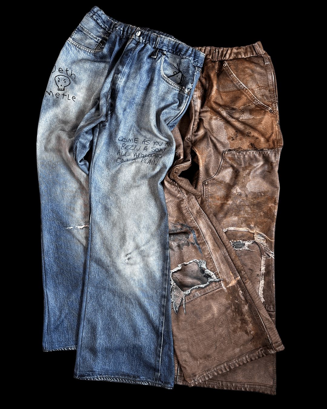 トーキングアバウト ジ アブストラクション 26SS PRINT FLARE PT(26SS-PT-003)BROWN新作発売！