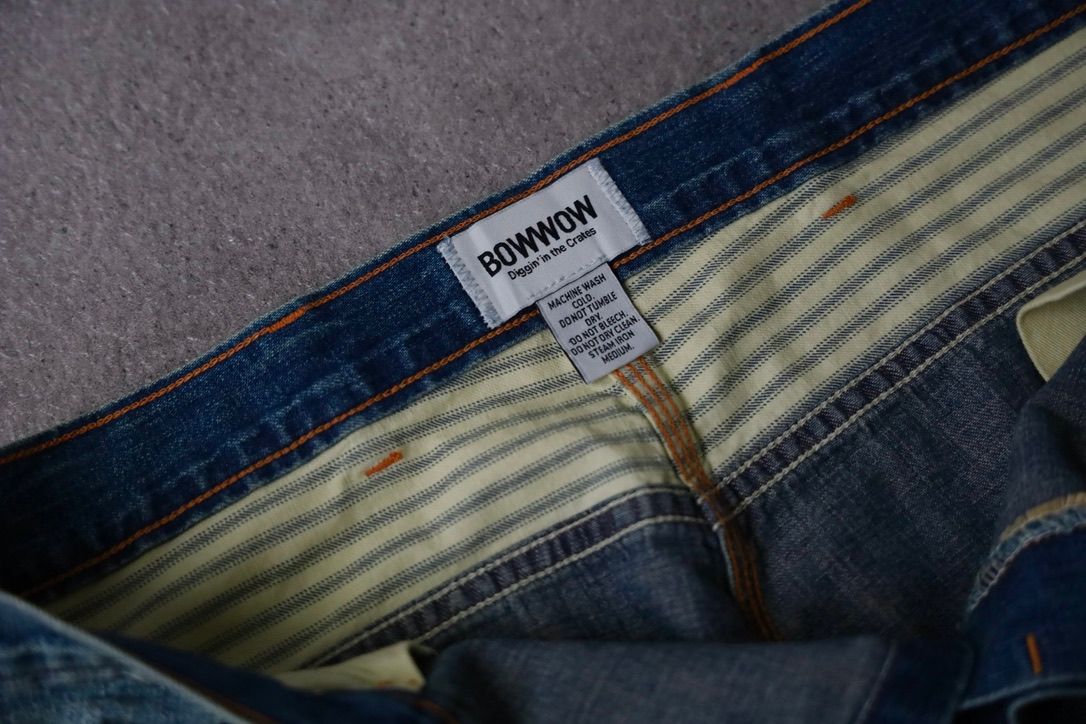 BOW WOW 25FWバウワウ LAPD PRISONER DENIM PANTS AGED(BW252-LPDPA)AGED INDIGO★8月30日(土)11:00発売！