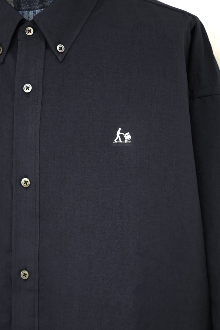 フレッシュサービス 26AW DRY WASHER POPLIN L/S B.D SHIRT(FSC263-50062)BLACK☆8月1日(土)発売！