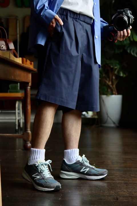 ATON 22FW STANDARD SHIRT"SAX"スタイル.2022.6.18.