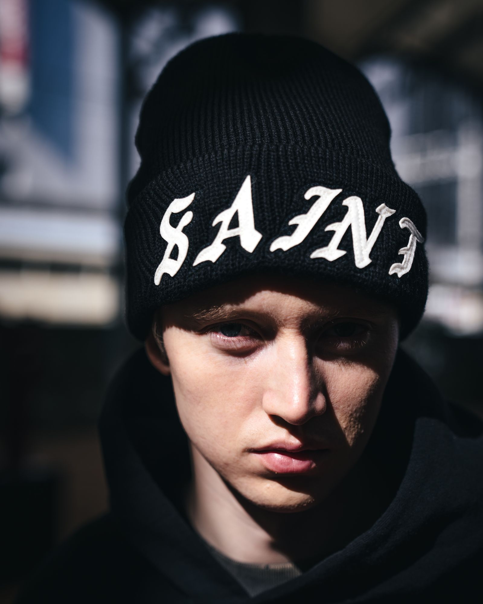 セントマイケル 26SS SAINT KNIT CAP(SM-MK8-0000-085)BLACK★1月10日(土)発売！
