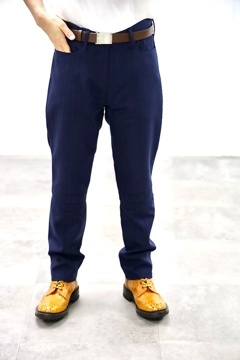 JUNYA WATANABE MAN 26SS ウールストライプジャケットセットアップスタイル