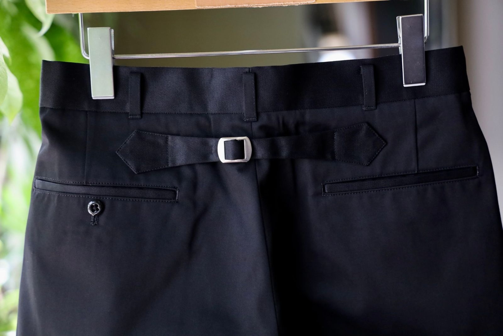 ファウンダ 25AW TWILL PANTS(015FD252006)BLACK