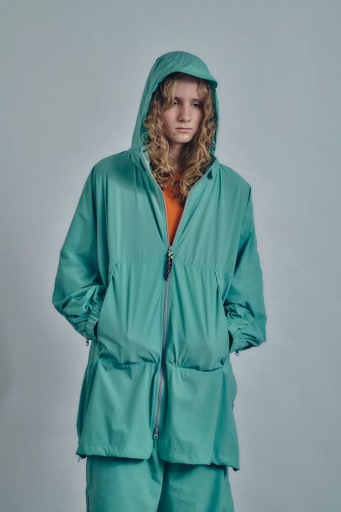 イズネス 26SS Technical Ventilation Coat(26SS_29_1008SSJK09)MINT