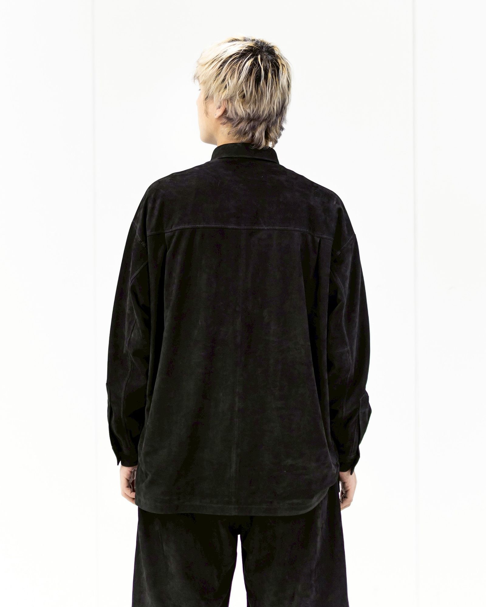 Graphpaper Cow Nubuck Leather L/S Oversized Regular Collar Shirt 2月28日(土)新作発売！