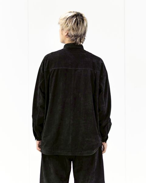 Graphpaper Cow Nubuck Leather L/S Oversized Regular Collar Shirt 2月28日(土)新作発売！