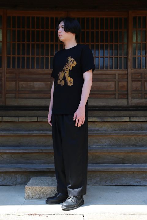 Y's BANG ON! TORA T-shirts(YK-T76-052-1-02) style.2021.5.23