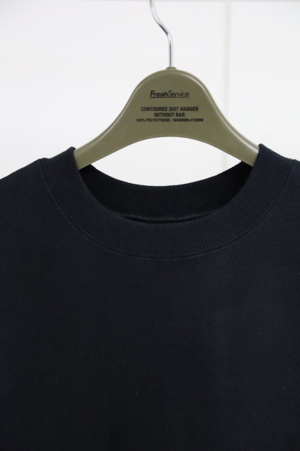 フレッシュサービス HEAVY OZ CREW NECK SWEAT(FSC253-70236B)BLACK☆10月18日(土)発売！