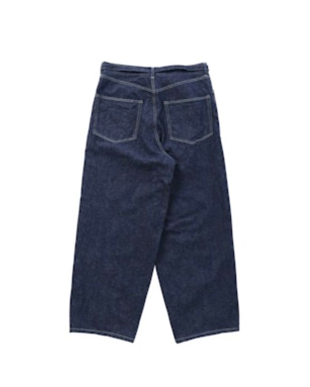 blurhms ブラームス 26SS 12.9oz Denim Bias Belted Pants(BHS26S012)Indigo☆1月23日(金)新作発売！